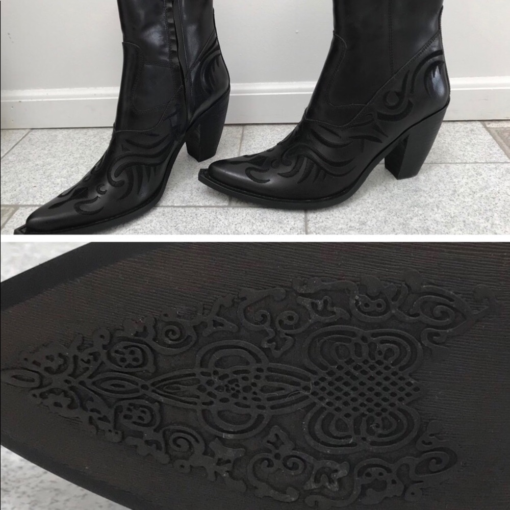 JUNO Western-style Boots {New in Box}
